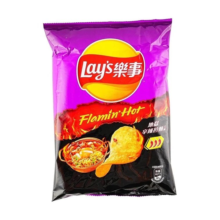 Japanese Lay's Flamin Hot Chips