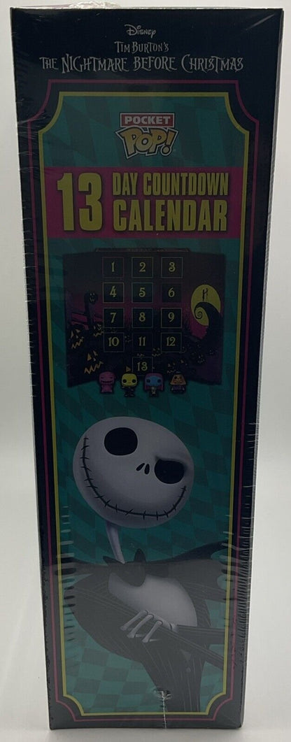 New Nightmare Before Christmas FUNKO Advent Calendar 13 Day Black Lite Halloween