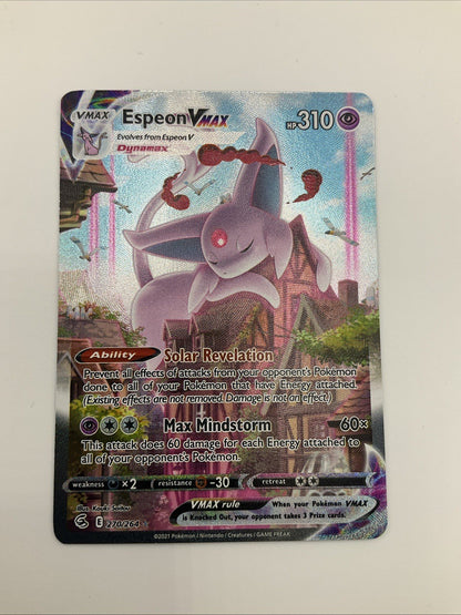 Pokemon - Espeon VMAX Alternate Art - 270/264 Mint/NM - Alt Art