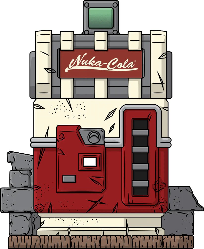 Nuka-Cola Machine #1 Youtooz Fallout Collection - 4.5" Vinyl Figure in Window Box Display