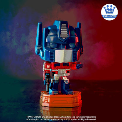 Optimus Prime with Lights and Sounds Funko Pop! Retro Toys: Transformers - Approx. 5.65" Collectible Exclusive Vinyl Figure #120 with Window Display Box (PRE-ORDER)