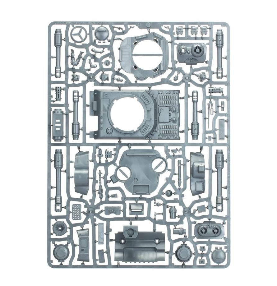 Warhammer 40,000 Rogal Dorn Battle Tank – Astra Militarum Heavy Assault Tank Miniature with Custom Weapon Loadouts & Transfer Sheet
