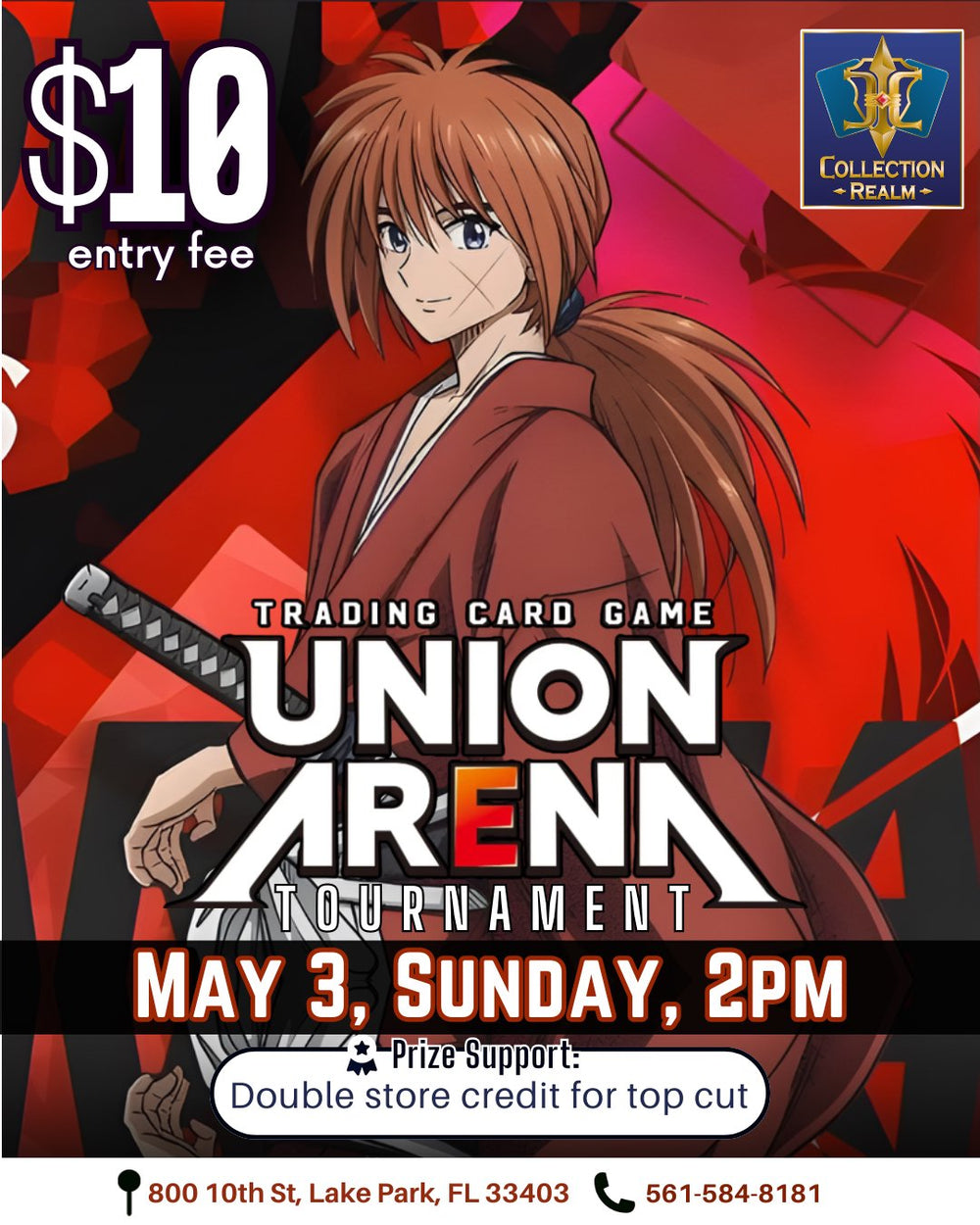 Union Arena TCG Tournament – May 3 (Sun) 2PM