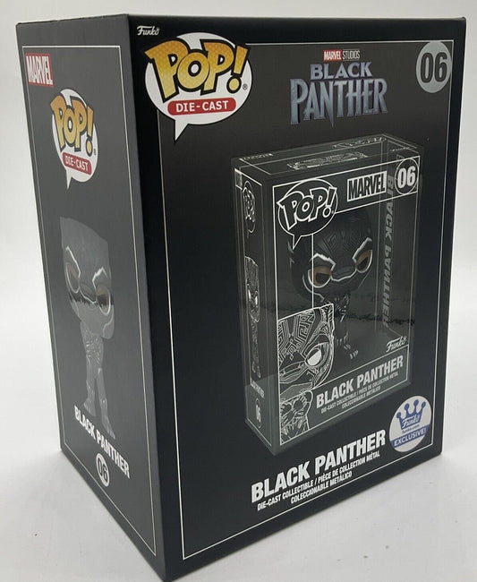 Funko Pop! Diecast: Marvel - Black Panther - Funko (Exclusive) #06 Common