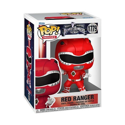 Red Ranger #1779 Funko Pop! Movies Mighty Morphin Power Rangers: The Movie - Approx. 3 3/4" Collectible Vinyl Figure Bundled with Display Box Protector Case