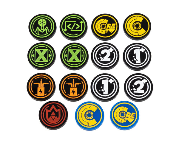 Chrono Core TCG Premium Acrylic Token Set (PREORDER - Release Date May)