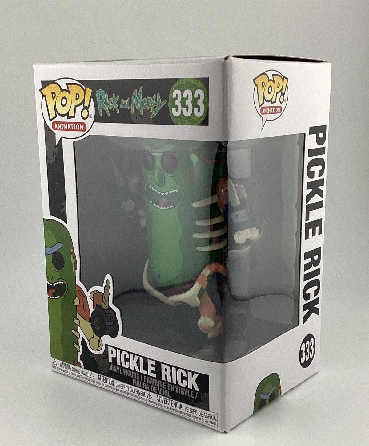 Funko Pop! Vinyl: Rick and Morty - Pickle Rick (Rat Suit) #333