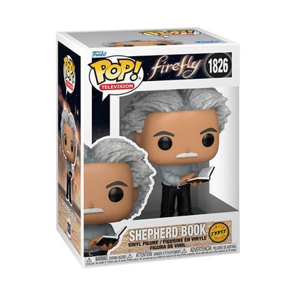 Shepherd Book #1826 Funko Pop! Television Firefly - Approx. 4" Chase Limited Edition Collectible Vinyl Figure Bundled with Display Box Protector Case - Estimated Arrival: Oct. 2025 (PRE-SALE)