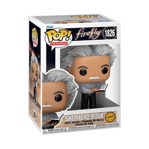 Shepherd Book #1826 Funko Pop! Television Firefly - Approx. 4" Chase Limited Edition Collectible Vinyl Figure Bundled with Display Box Protector Case - Estimated Arrival: Oct. 2025 (PRE-SALE)