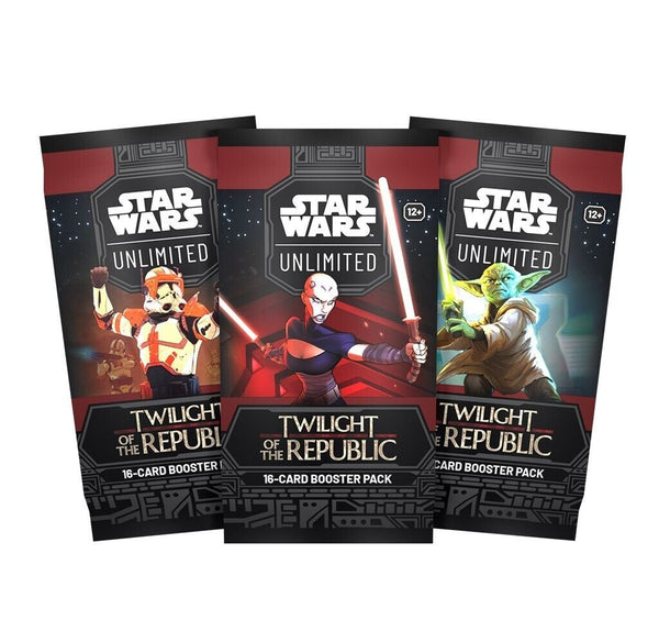 Star Wars: Unlimited TCG Twilight of The Republic 1 Booster Pack (Guaranteed 1 Pack)