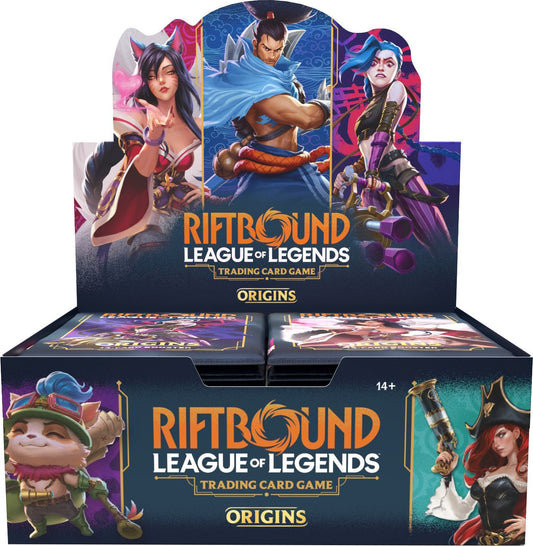 Riftbound League of Legends Trading Card Game: Origins Booster Box *Pre-Sale* Release October 2025