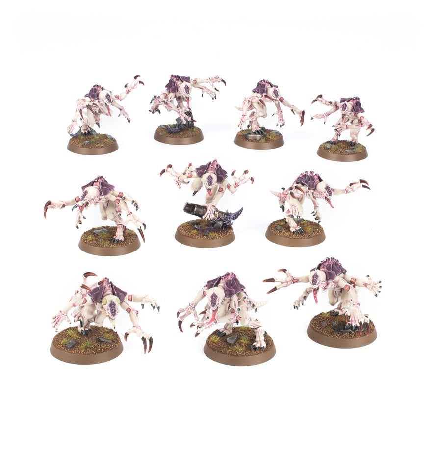 Warhammer 40,000 Combat Patrol Tyranid Assault Brood – 18 Miniatures Including Parasite of Mortrex, Genestealers, Tyrant Guard & Biovore | Warhammer 40K Tyranids Army Set
