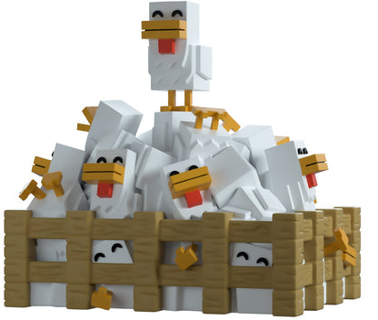 Chickens Youtooz  Minecraft Collection - 3.6" Collectible Vinyl Figure #5 with Window Display Box (PRE-SALE)