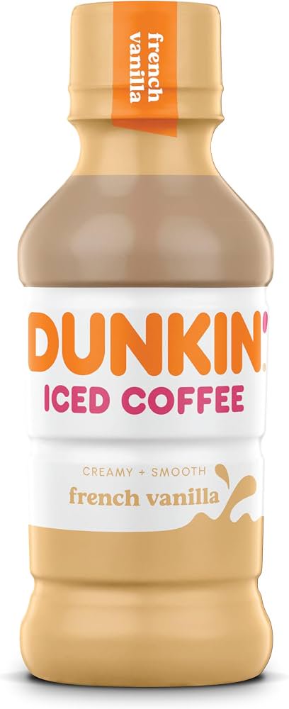 Dunkin' Donuts French Vanilla Ice Coffee (13.7 oz)