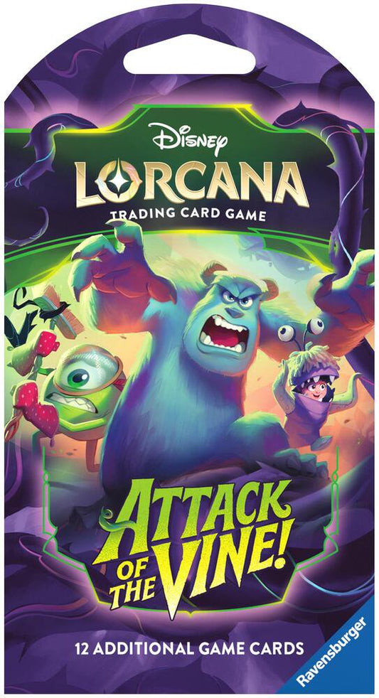 Lorcana Attack of the Vine Sleeved Booster Pack