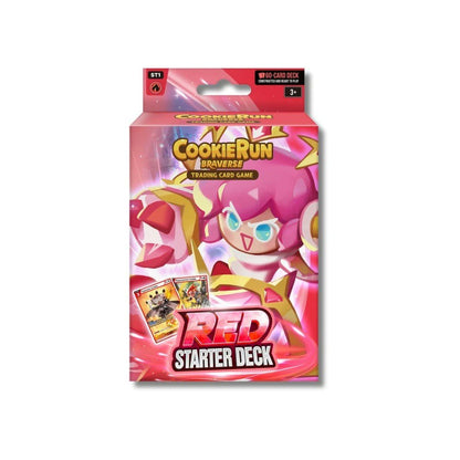 Cookie Run TCG ST1 Red Starter Deck 60 card preconstructed deck box