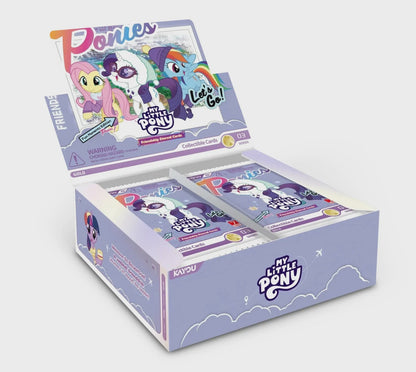 Kayou My Little Pony Eternal Fun Moments Edition 003A-NA Trading Card Booster Display, 20 Packs, 7 Cards per Pack, 140 Cards Total (PRE-ORDER)