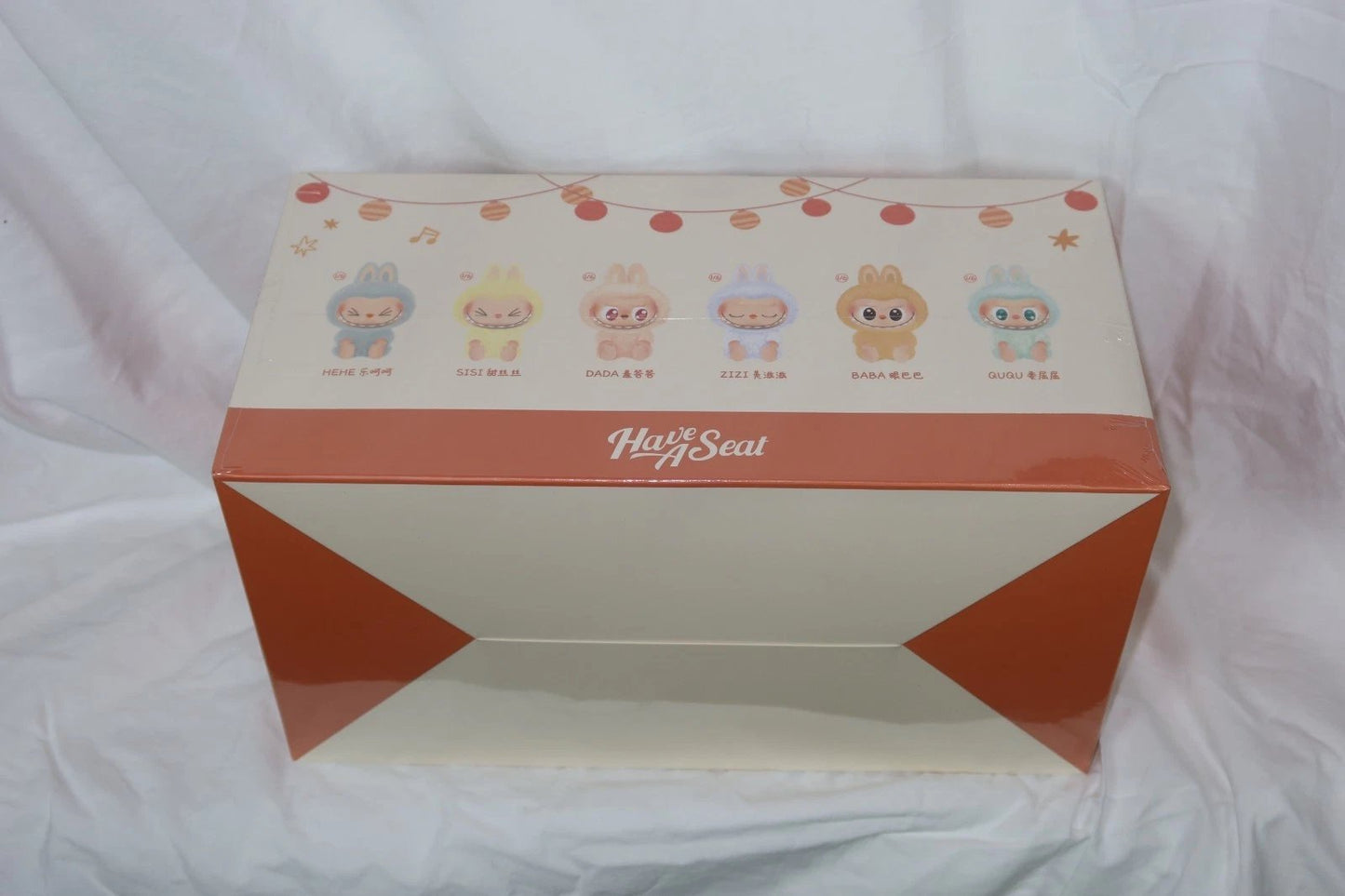 POP MART Labubu The Monsters Have a Seat Vinyl Plush Sealed Case (6 Blind Boxes)