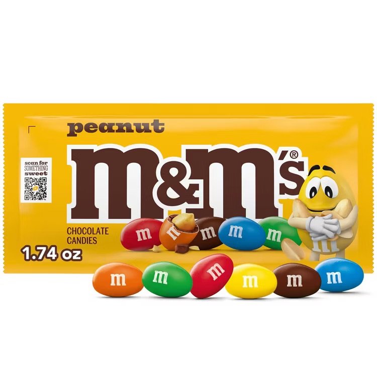 M&M's Chocolate Peanut Candy