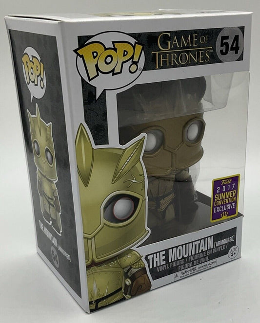 Funko Pop! Vinyl: Game of Thrones - The Mountain (Armoured) #54 2017 Summer Con