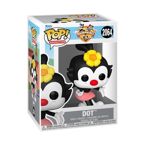 Dot #2064 Funko Pop! Animation Animaniacs - Approx. 3 3/4" Collectible Vinyl Figure Bundled with Display Box Protector Case - Estimated Arrival: Nov. 2025 (PRE-SALE)