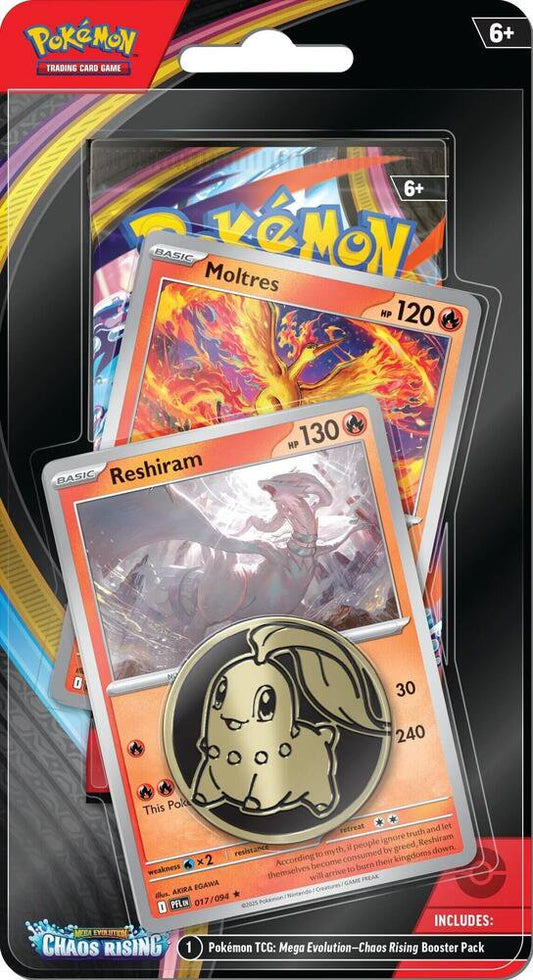 Chaos Rising Single Pk Blister - Reshiram