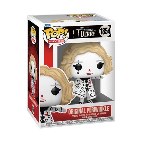 It: Welcome to Derry Wave 2 Funko Pop! 6 Set ( Pickle Dad #1857, Bloody Pennywise #1856, Periwinkle #1855, Original Periwinkle #1854, Little Periwinkle #1853, and Bob Gray as Pennywise #1852) Collectible Vinyl Figures