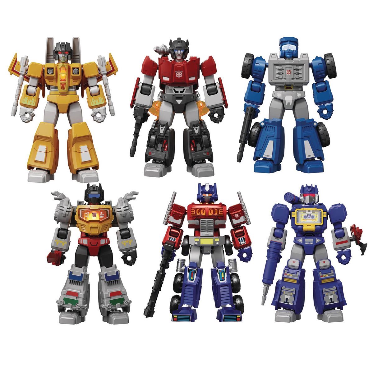 Transformers Shining Version 2 Blokees Mini Model Kit Case of 6 (PRE-ORDER)
