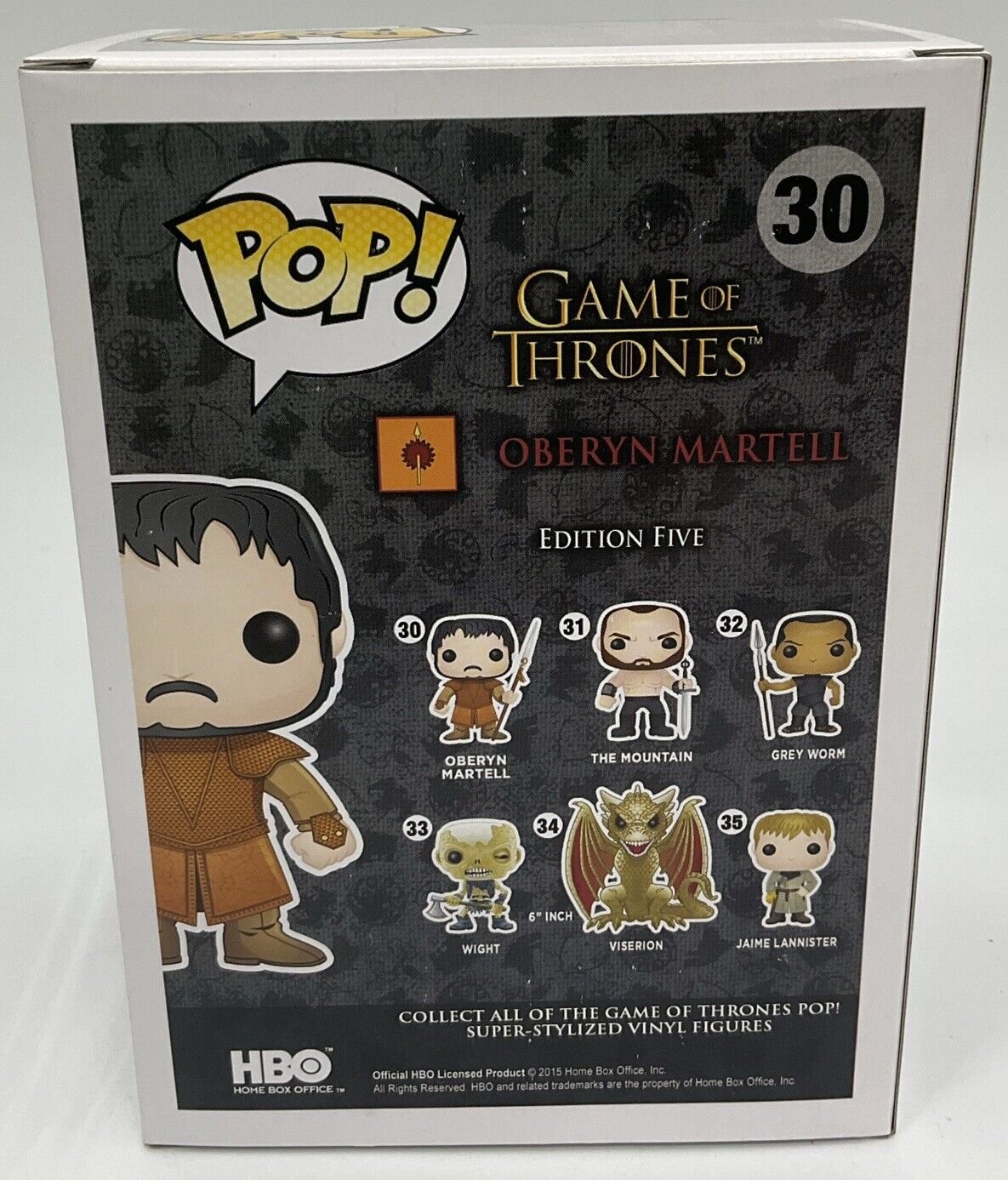 Funko Pop! Vinyl: Game of Thrones - Oberyn Martell #30