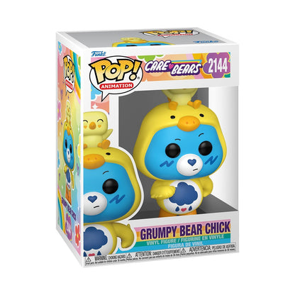 Grumpy Bear Chick #2144 Funko Pop! Animation Care Bears Spring 2026 - Approx. 5" Collectible Vinyl Figure Bundled with Display Box Protector Case