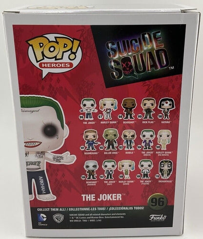 Funko Pop! Vinyl: DC Universe - The Joker (Shirtless) #96 Signed By Jared Leto