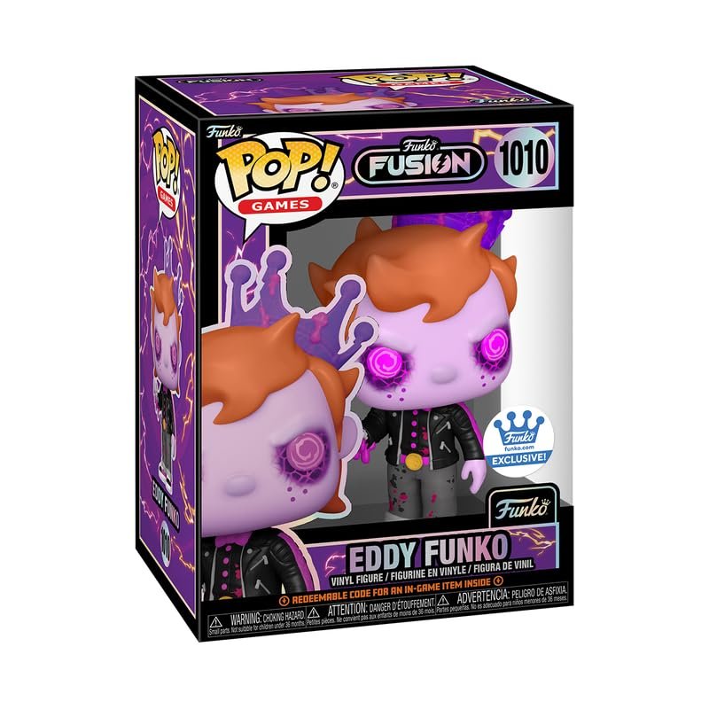 Eddy Funko Pop! Games Funko Fusion - Exclusive In-Game-Item Code - Approx. 4.9" Collectible Vinyl Figure #1010 with Window Display Box