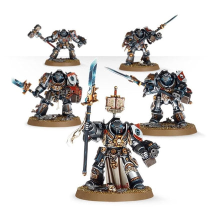 Warhammer 40K Combat Patrol Grey Knights Army Set – 17 Miniatures Including Castellan Crowe, Strike Squad, Brotherhood Terminators & Venerable Dreadnought