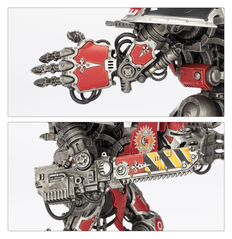 Warhammer 40K Imperial Knights Knight Questoris Model Kit – Multipart Plastic War Machine Figure with 6 Build Configurations for Warhammer 40,000 Armies (PRE-ORDER)