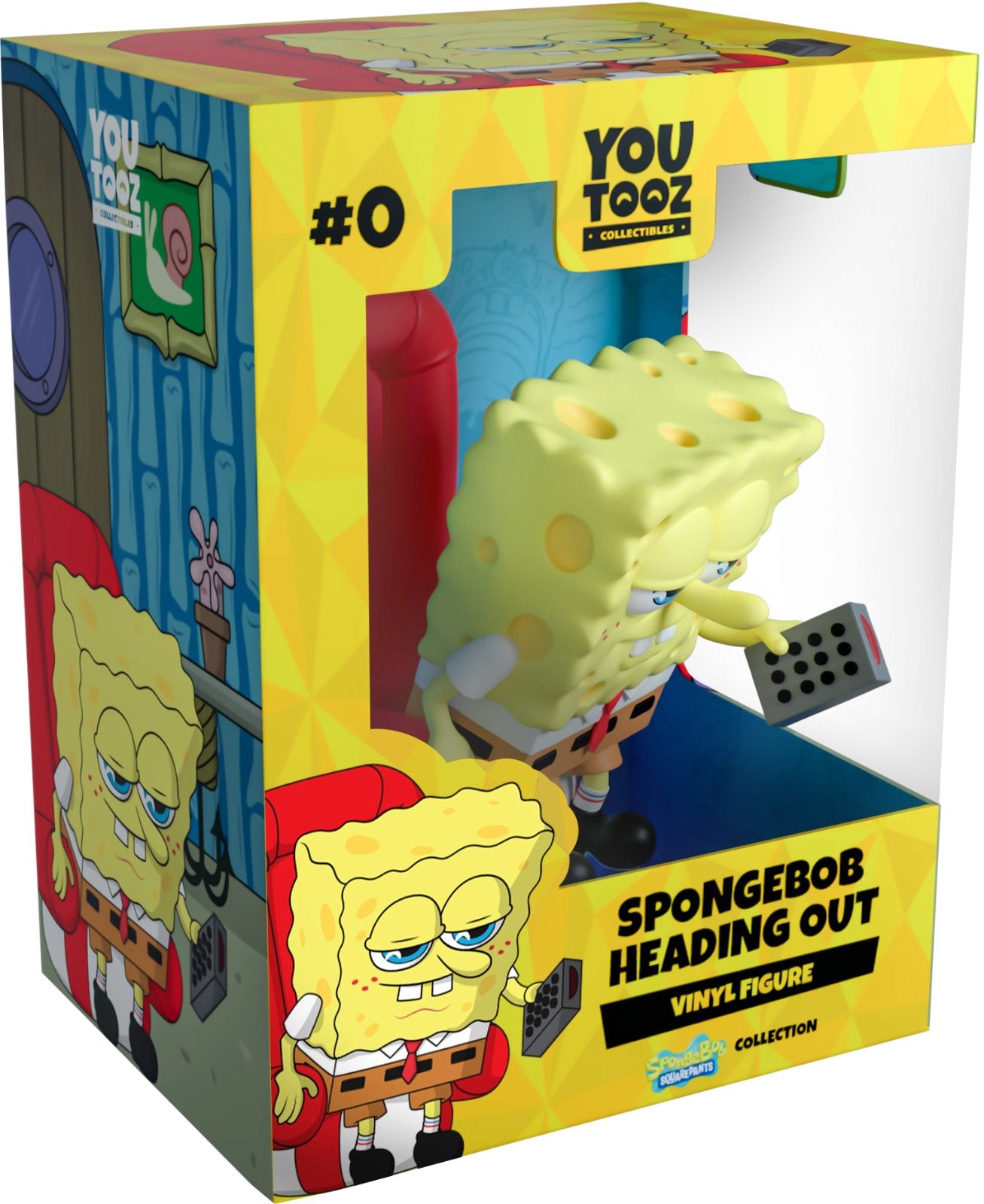 SpongeBob’s Heading Out Youtooz SpongeBob Square Pants Collection - 3" Collectible Vinyl Figure #0 with Window Display Box (PRE-SALE)