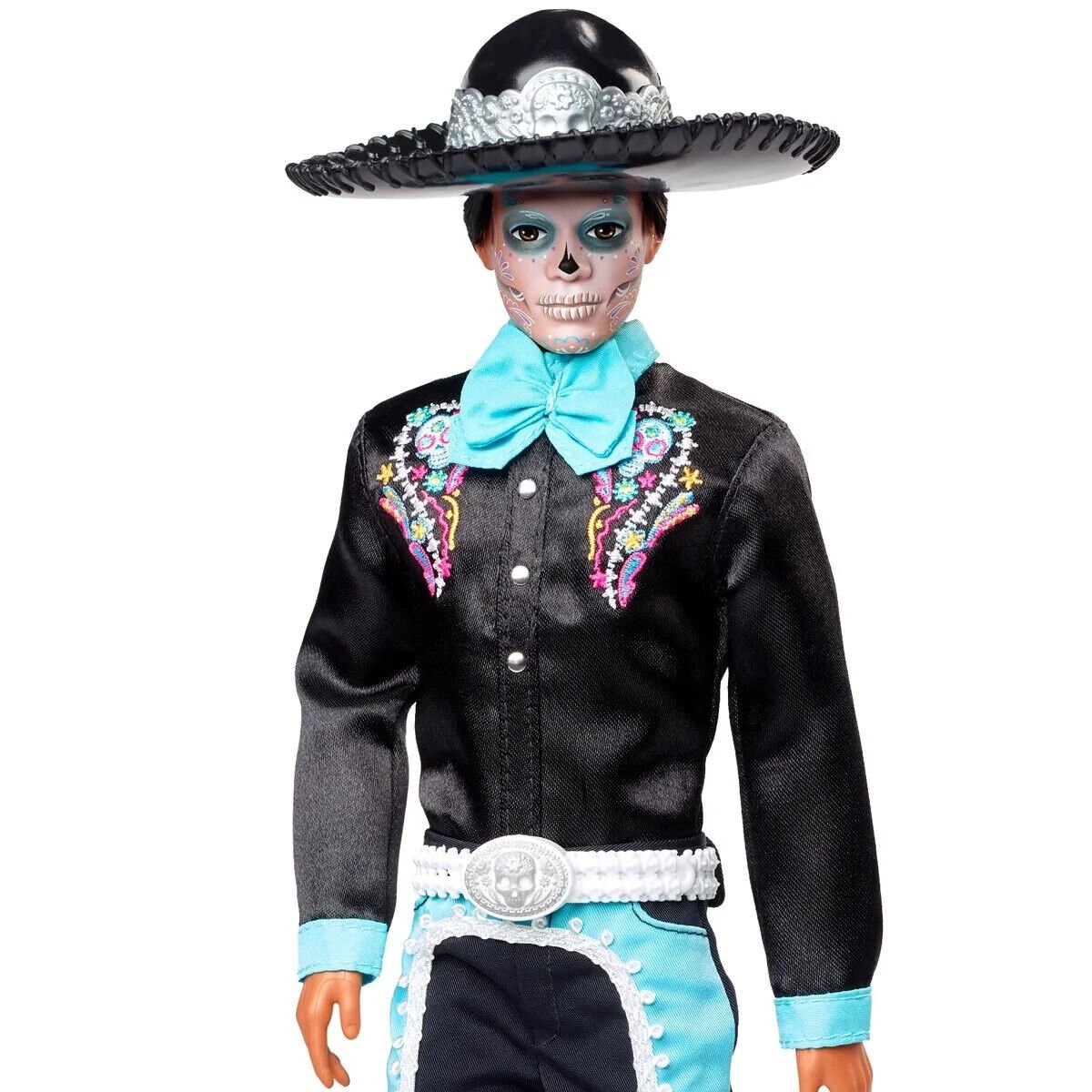 Ken Día De Los Muertos 2024 Collector Barbie Signature Doll - Day of the Dead Special Edition Barbie Ken in Traditional Mexican Attire by Mattel