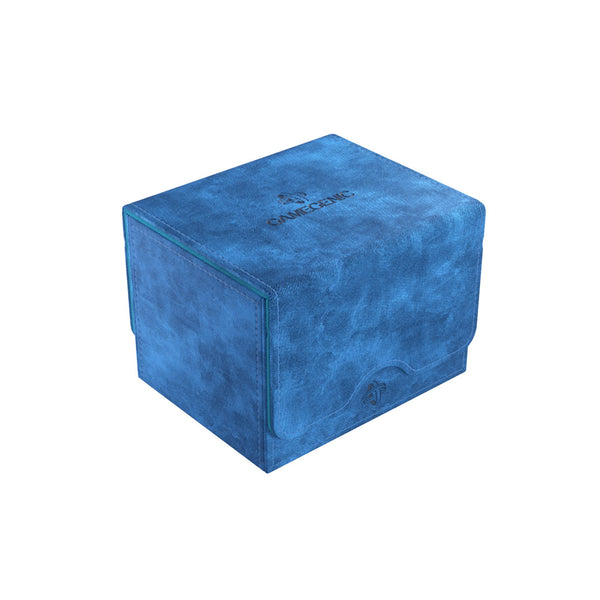 GameGenic Sidekick XL blue deck box for up to 100 double sleeved trading cards