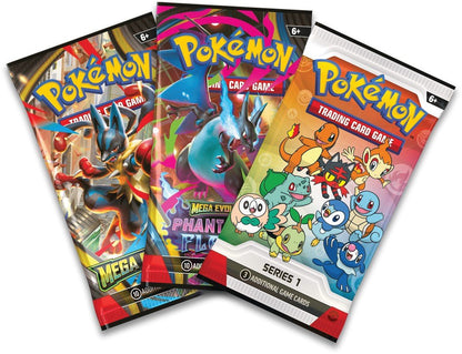 Pokémon TCG First Partner Illustration Collection Series 1 – Pokémon Booster Pack Set with Promo Cards, Trading Cards, Stickers, Collectible Card Game