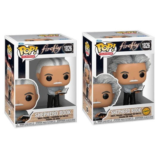 Shepherd Book #1826 Funko Pop! Television Firefly - Set of 2 (Chase and Common) Collectible Vinyl Figures - Estimated Arrival: Oct. 2025 (PRE-SALE)