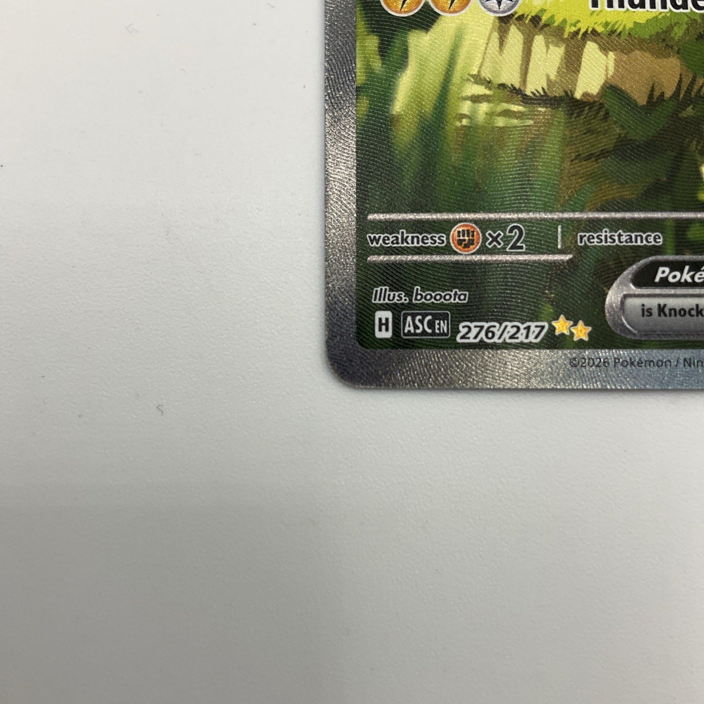Ascended Heroes  Forest Pikachu Ex #276/217 NM SIR Pokemon Card