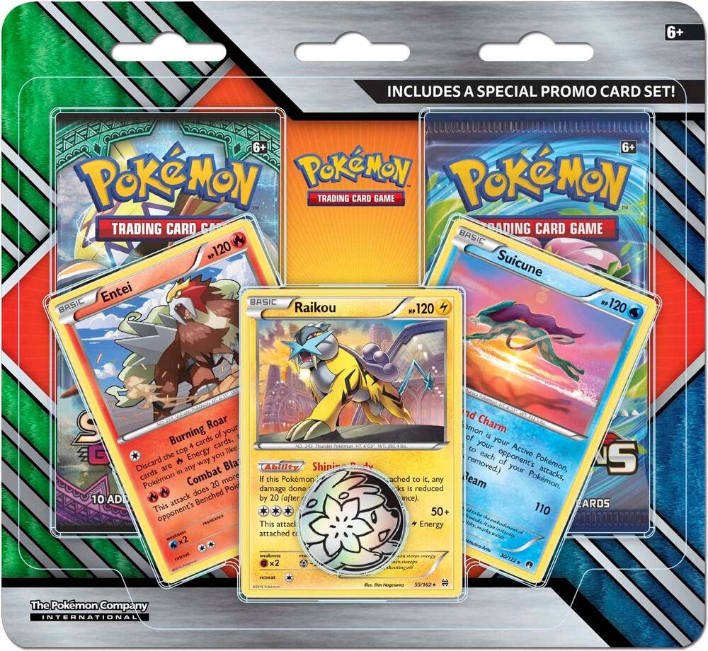 Pokemon TCG Guardians Rising and Steam Siege 2-Pack Blister COLLECTION REALM Pokemon TCG Guardians Rising and Steam Siege 2-Pack Blister COLLECTION REALM