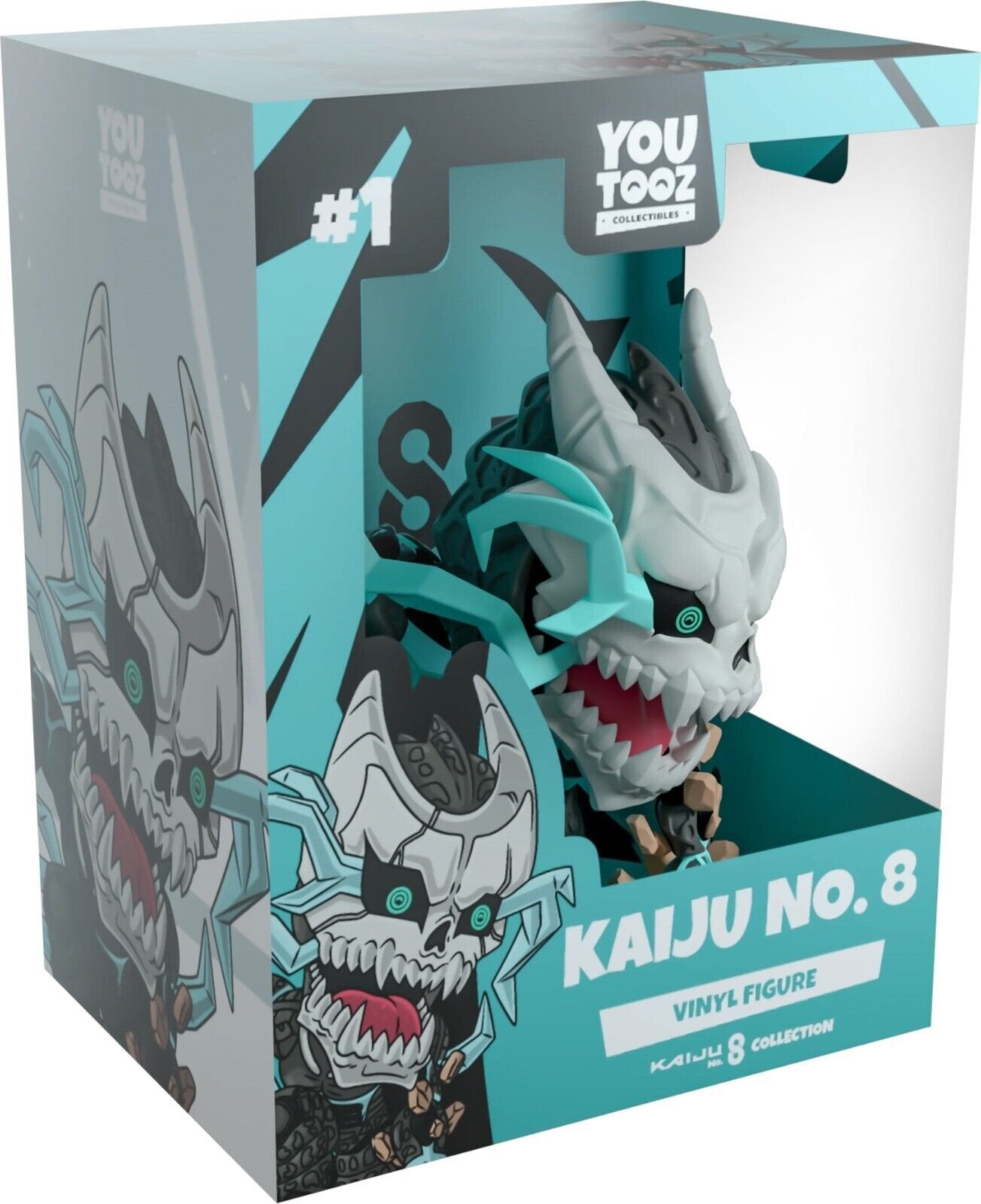 Kaiju No. 8 Youtooz Collection - Approx. 4.3" Collectible Vinyl Figure #1 with Window Display Box (PRE-ORDER)