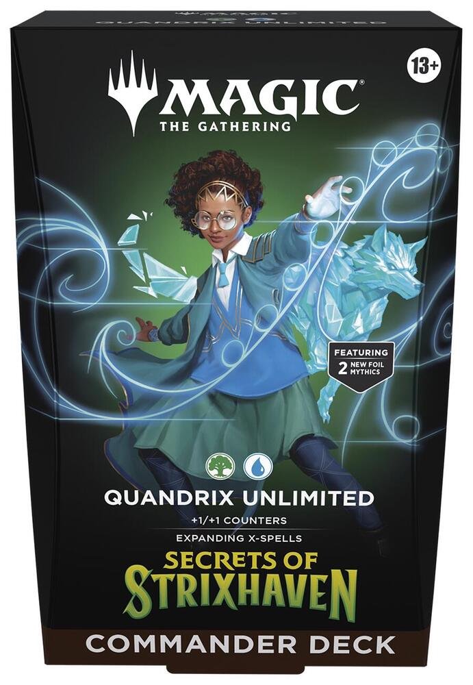 Magic: The Gathering Strixhaven Commander Deck – Quandrix