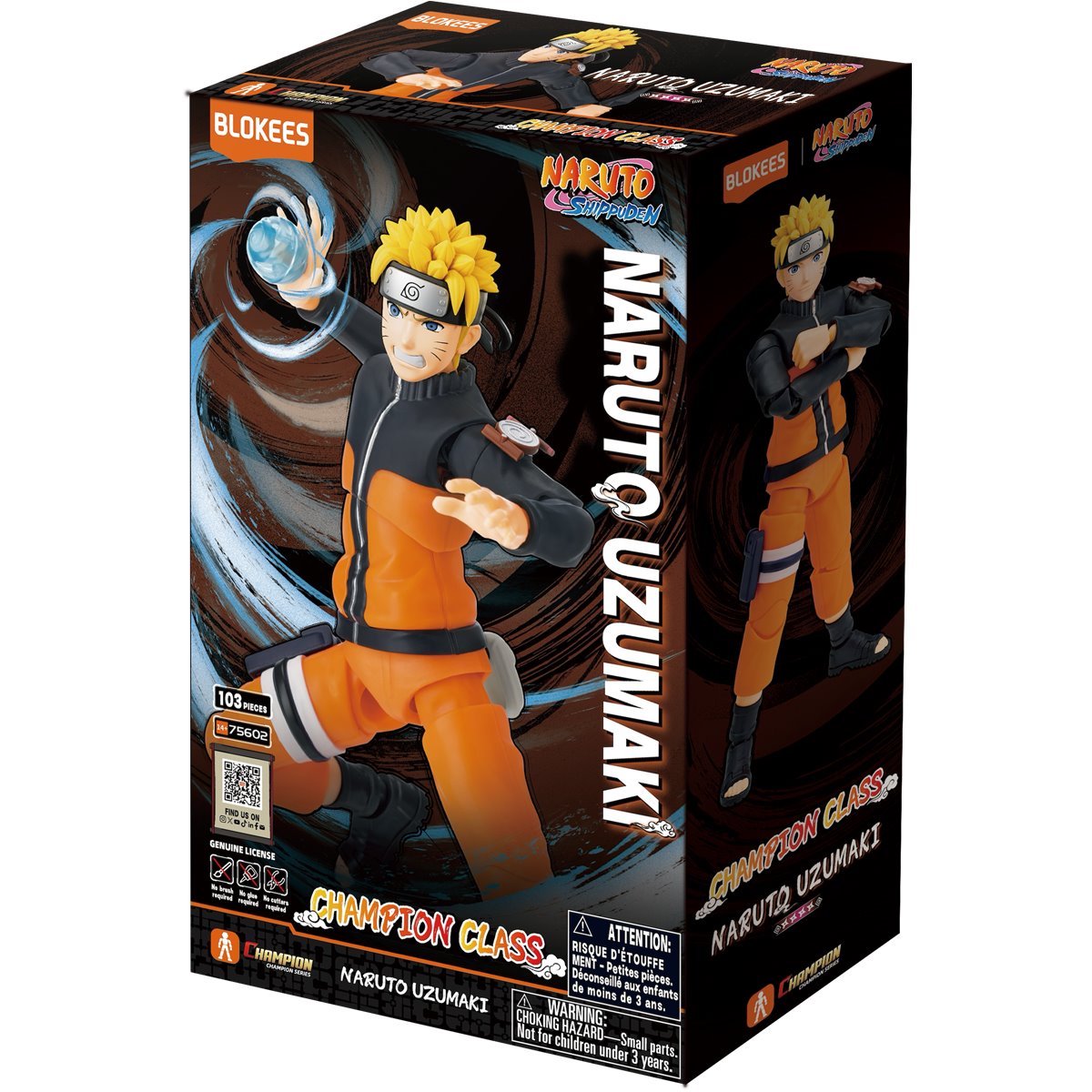 Blokees Naruto Shippuden Naruto Uzumaki Champion Class CC02 Model Kit PRE-ORDER