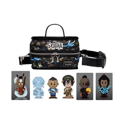 Avatar Funko Soda! The Last Air Bender - 6-Piece Set of Approx. 4" Vinyl Figures in Collectible Soda Cans (Chance of 1 Chase Variant) with an 8" Cooler Bag