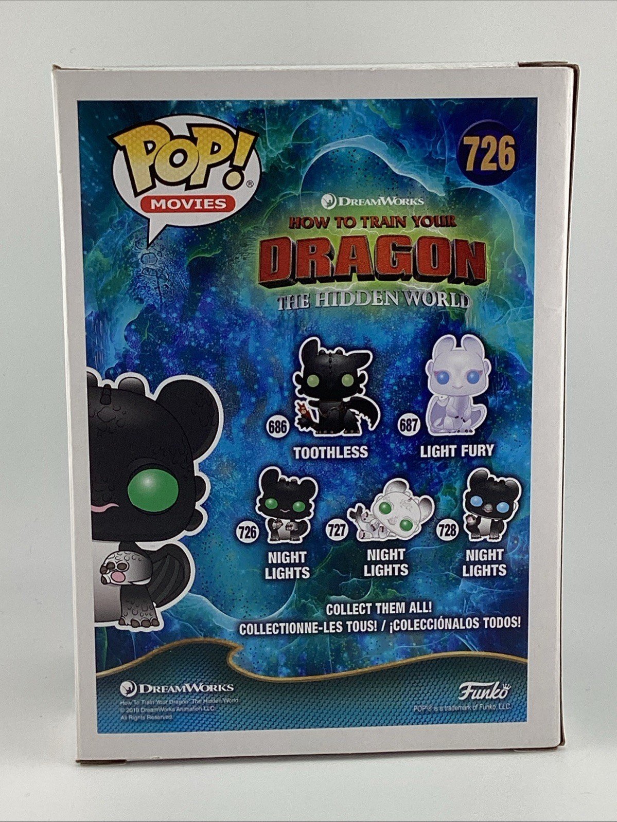 Funko Pop! Vinyl: How to Train Your Dragon - Night Lights #726