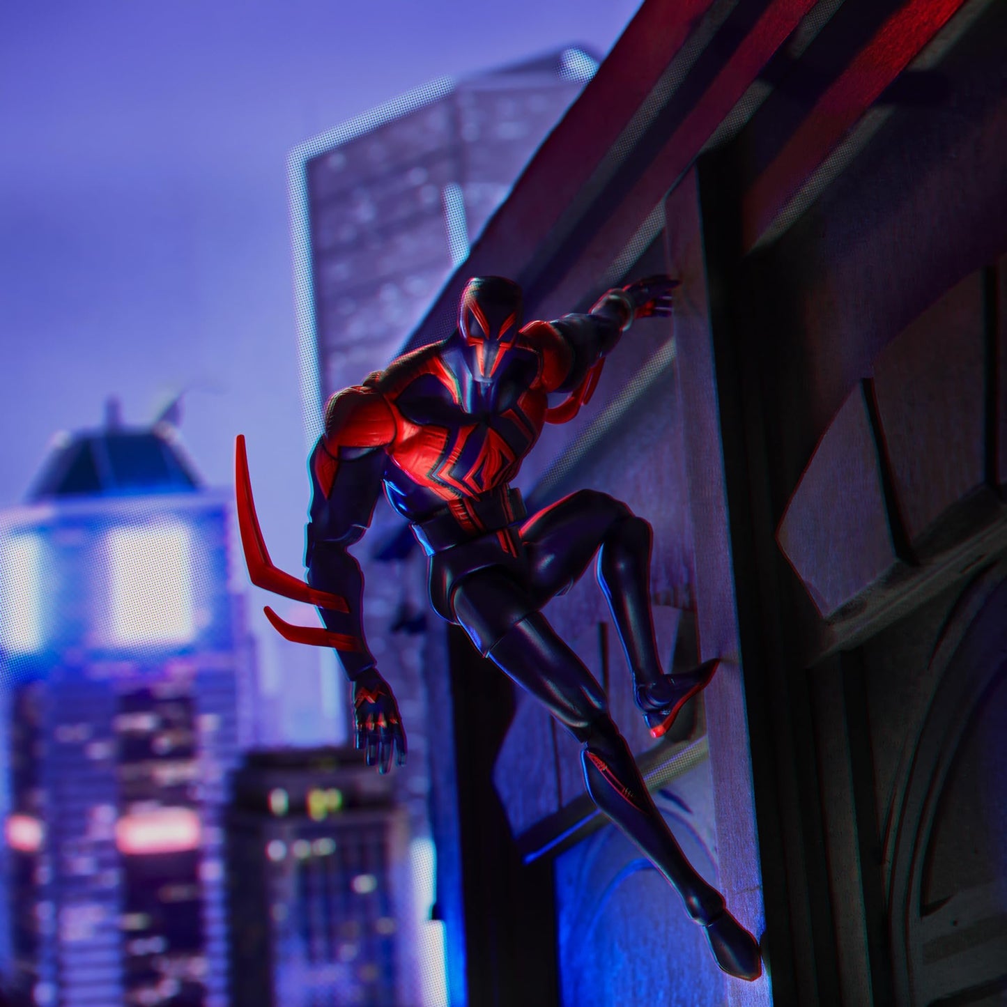 Spider-Man 2099 Marvel Legends Series Spider-Man Across The Spider-Verse Collectible 6-Inch Action Figure