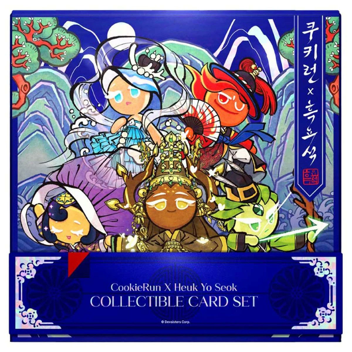 Cookie Run Braverse X Heuk Yo Seok Card Set