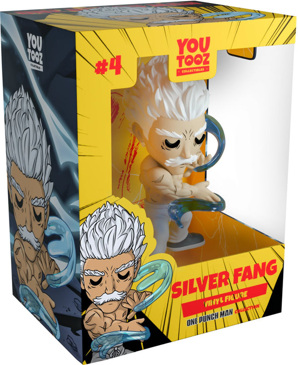 Silver Fang Youtooz One Punch Man Collection - Approx. 4.9" Collectible Vinyl Figure #4 with Window Display Box