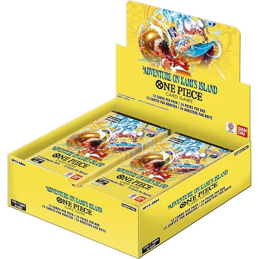 One Piece TCG OP-15 EB04 Adventure on Kamis Island Booster Box 24 Packs Trading Card Game